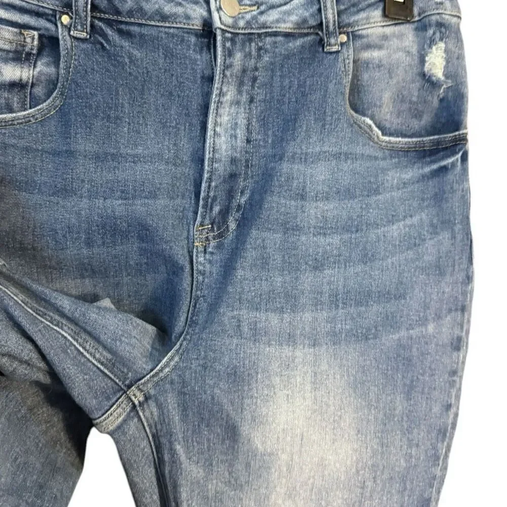 Risen High Rise Boyfriend Jeans Size 1XL - Picture 9 of 16